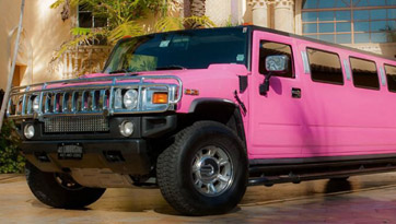 Kenilworth Pink Hummer Limo