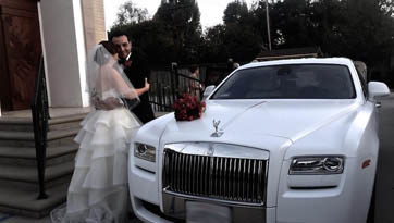 Kenilworth Rolls Royce Ghost Wedding Car