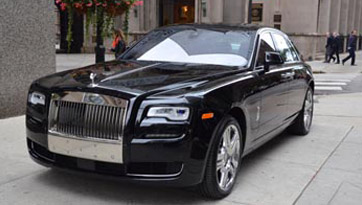 Kenilworth Rolls Royce Phantom Wedding Car