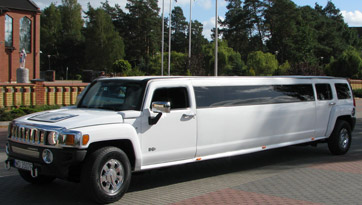 Kenilworth White Hummer Limo